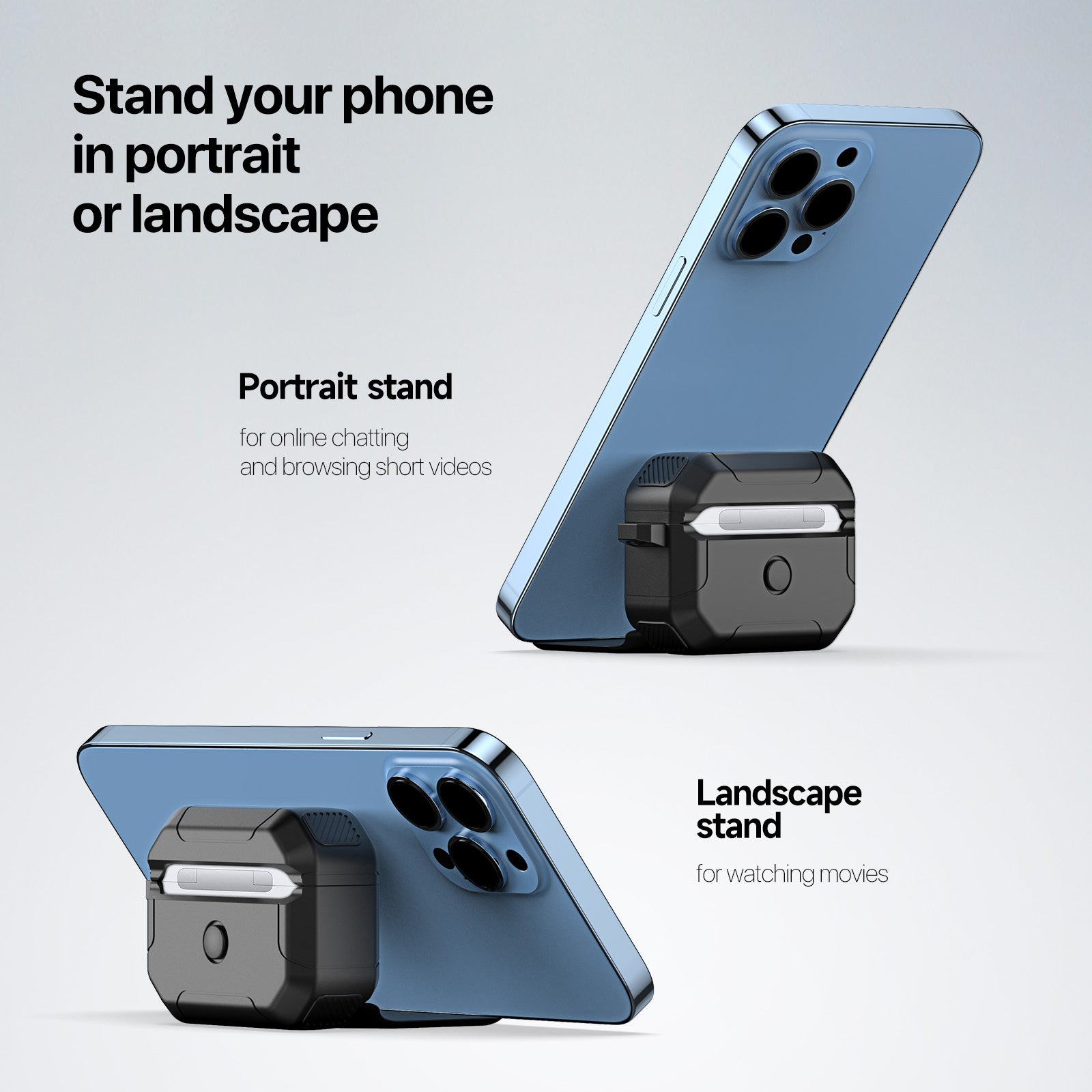 DUX DUCIS PECF Series for Apple AirPods Pro Protective Cover PC+TPU Carrying Case with Keychain DUX DUCIS PECF Series for Apple AirPods Pro Protective Cover PC+TPU Carrying Case with Keychain